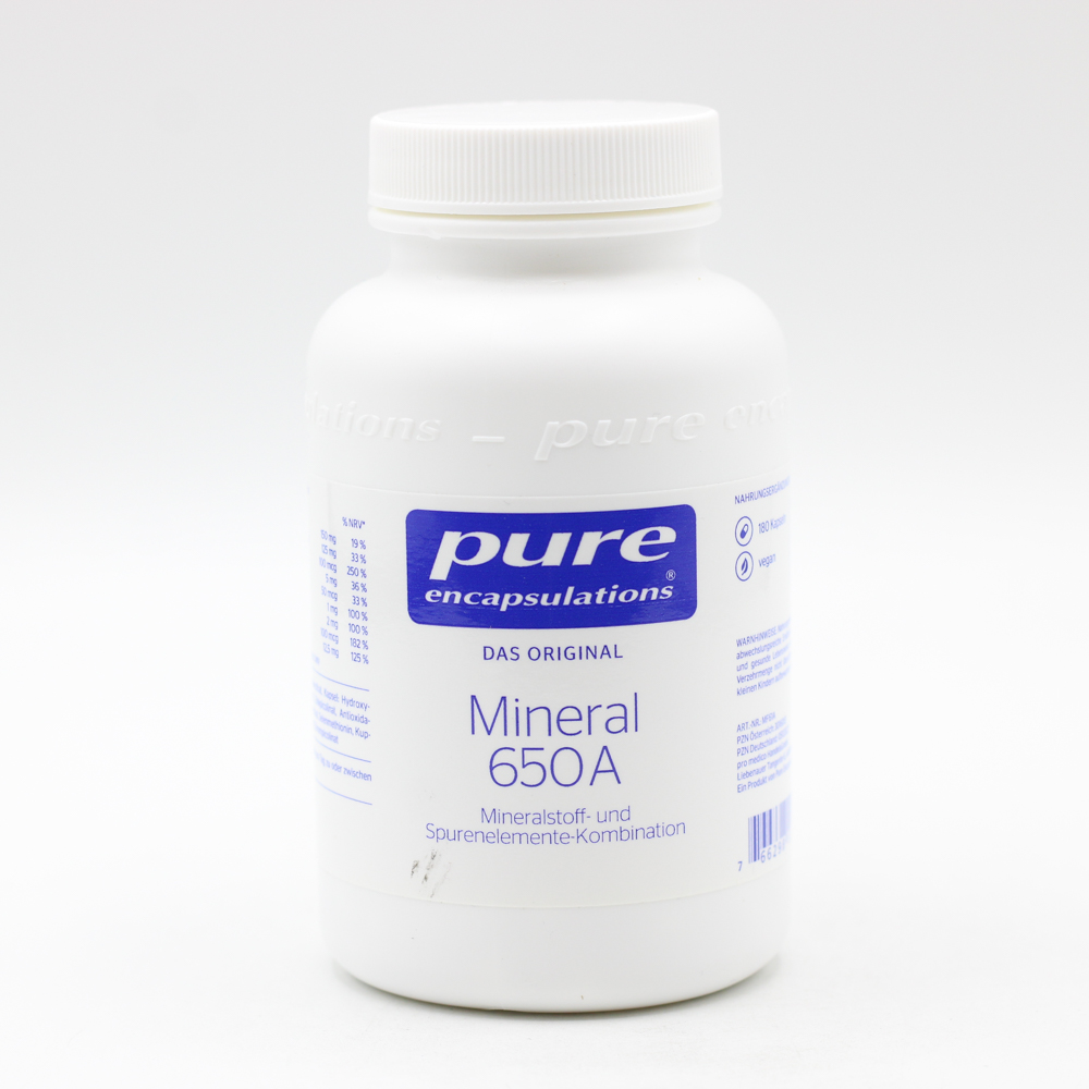 PURE ENCAPSULATIONS Mineral 650A Kapseln