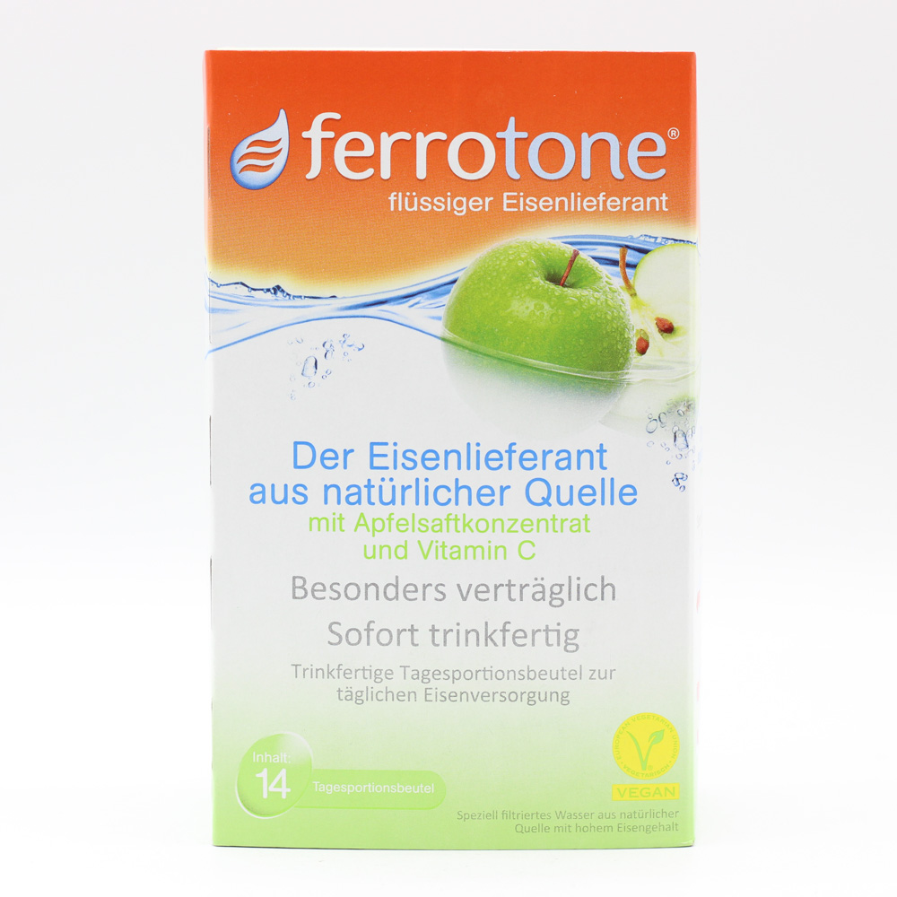 FERROTONE Eisen m.Apfelkonzentrat u.Vitamin C Btl.