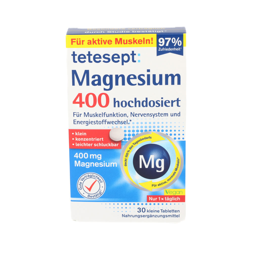 TETESEPT Magnesium 400 hochdosiert Tabletten