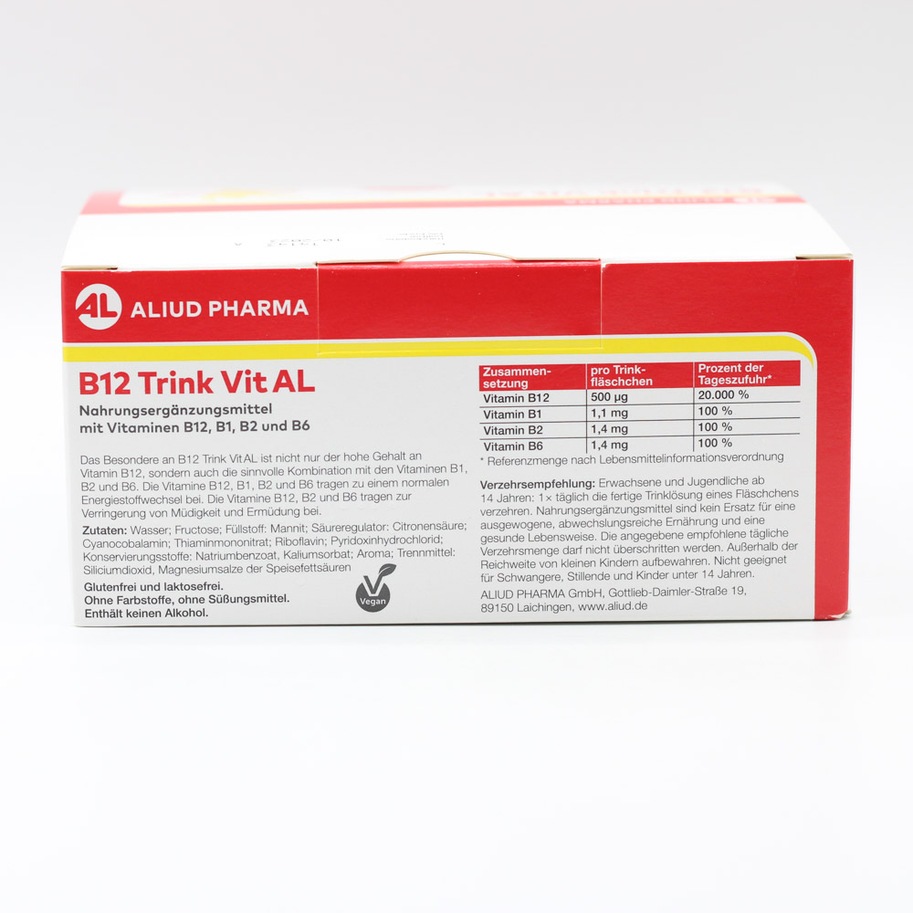 B12 Trink Vit AL Trinkfläschchen: für einen normalen Energiestoffwechsel