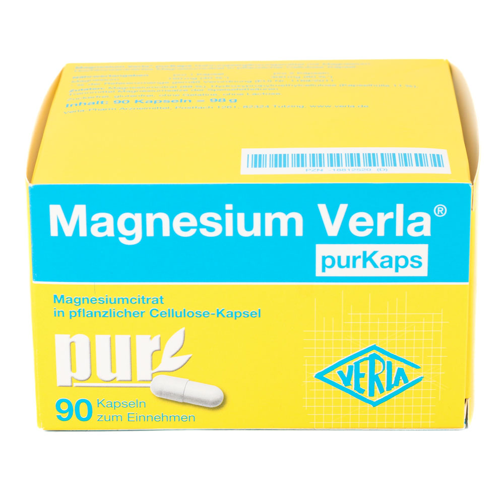 MAGNESIUM VERLA purKaps