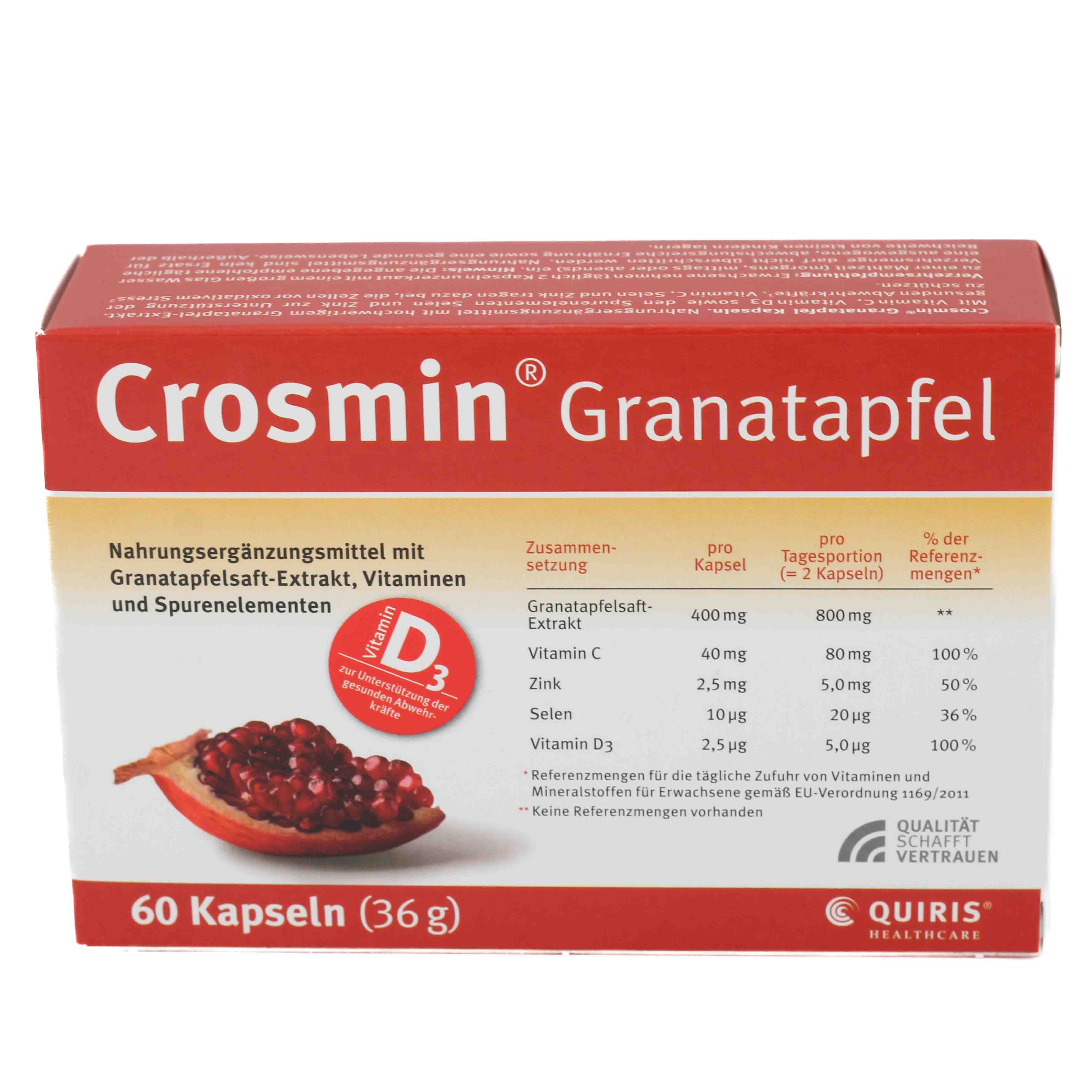 CROSMIN Granatapfel Kapseln
