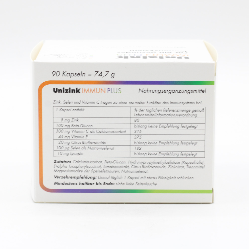 UNIZINK Immun Plus Kapseln