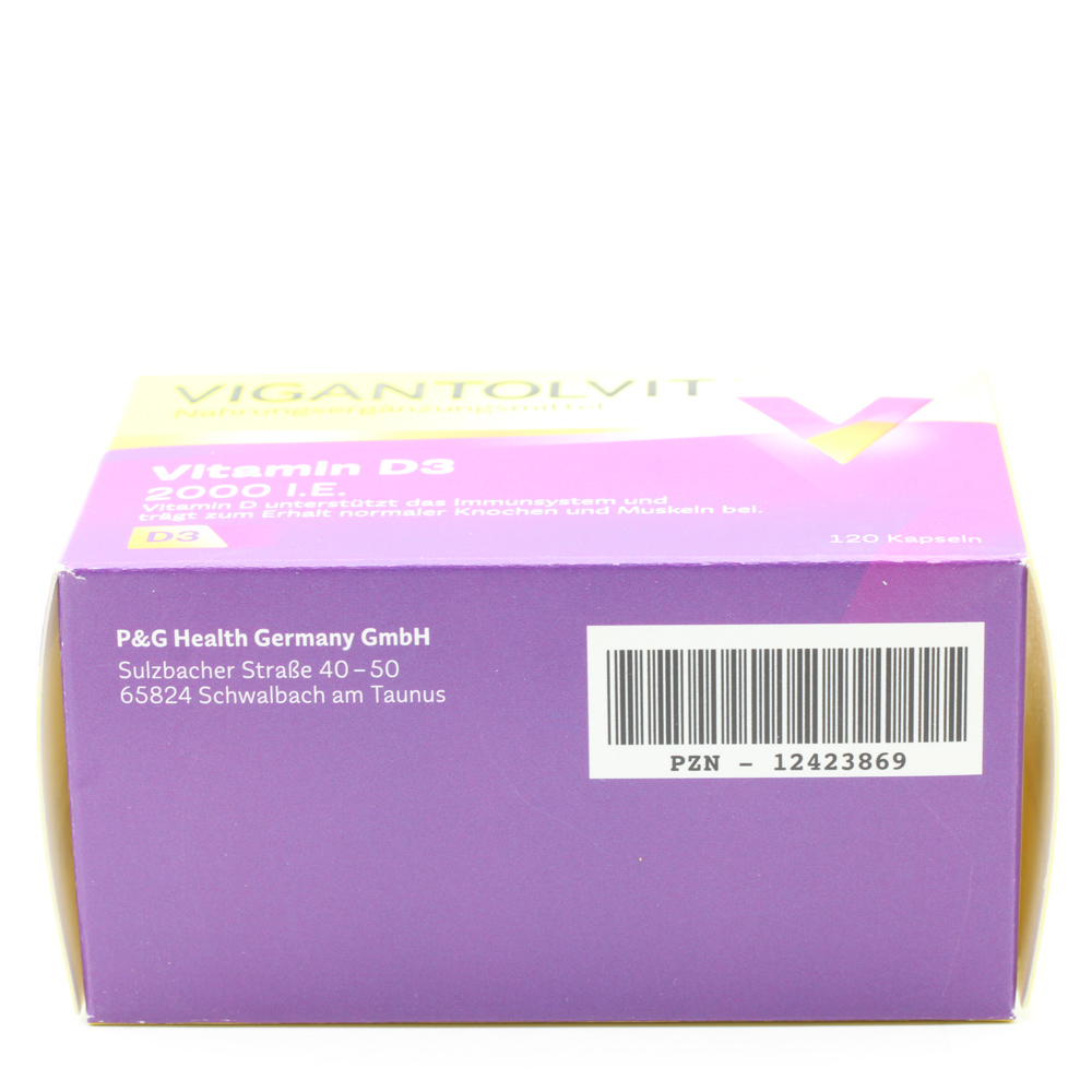 Vitamin D3 VIGANTOLVIT 2000 I.E. Vitamin D3 Weichkapseln