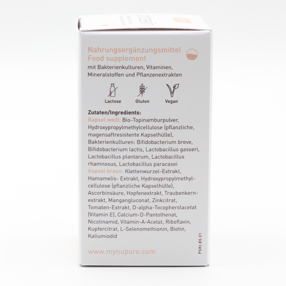 NUPURE probaskin bei Akne Pickeln unreiner Haut