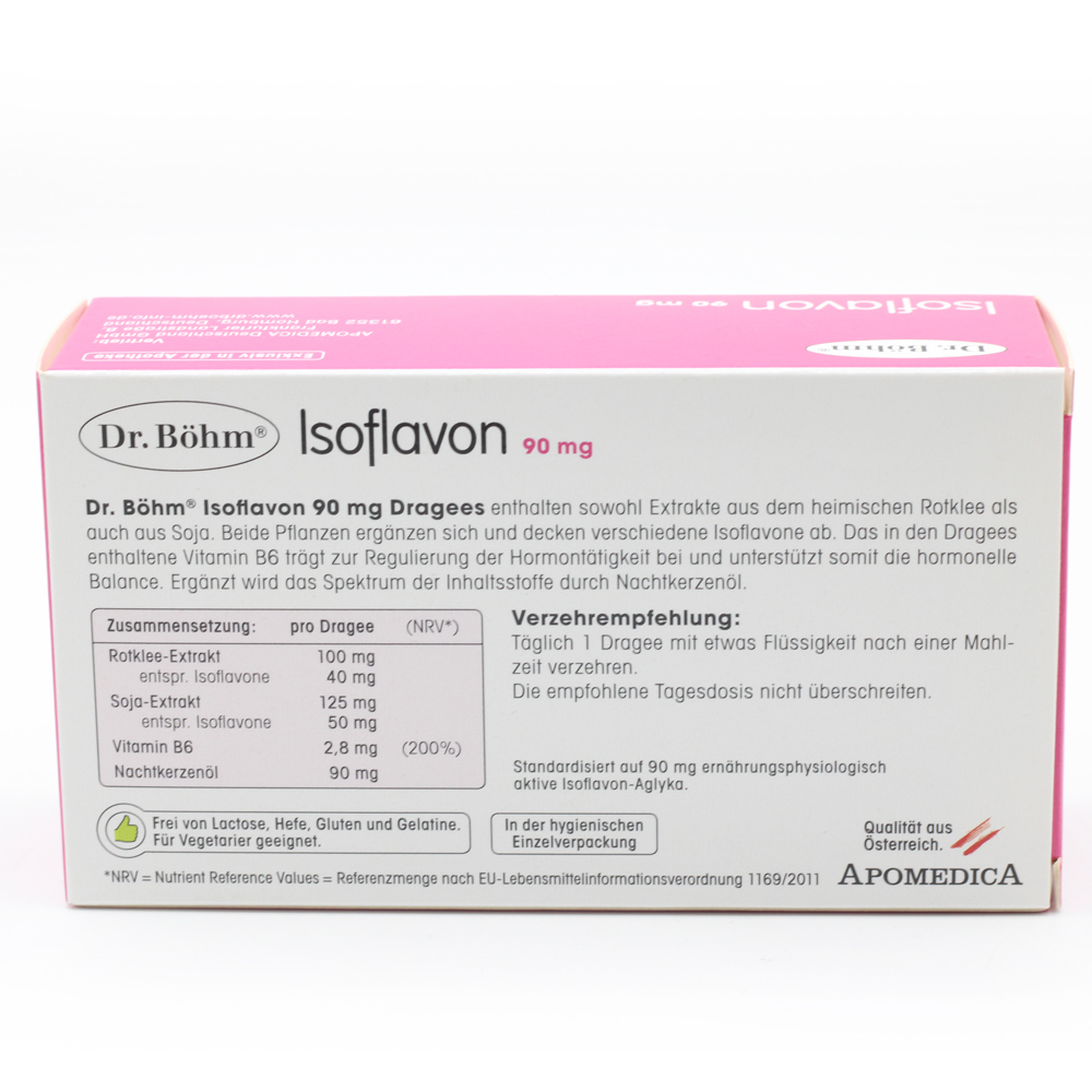 DR.BÖHM Isoflavon 90 mg Dragees
