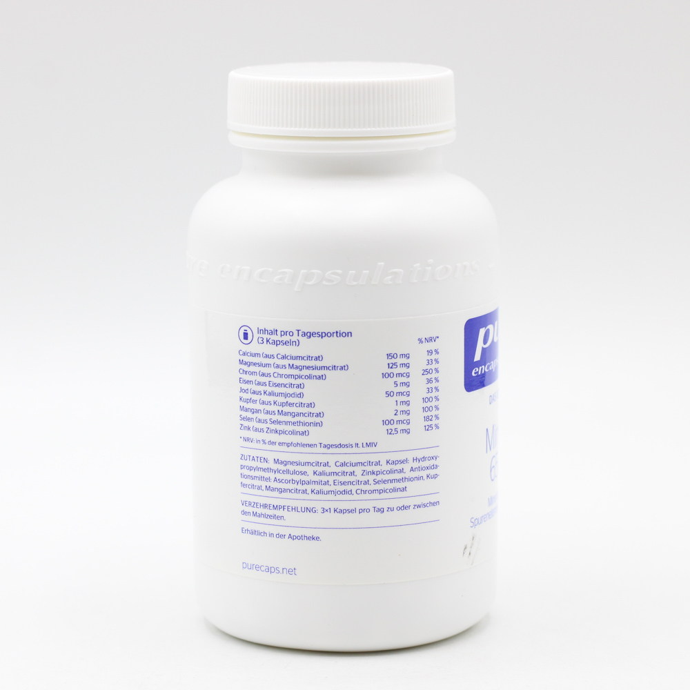 PURE ENCAPSULATIONS Mineral 650A Kapseln