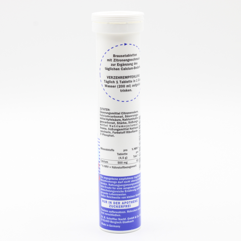 ACTIVLINE Calcium Zitrone Brausetabletten
