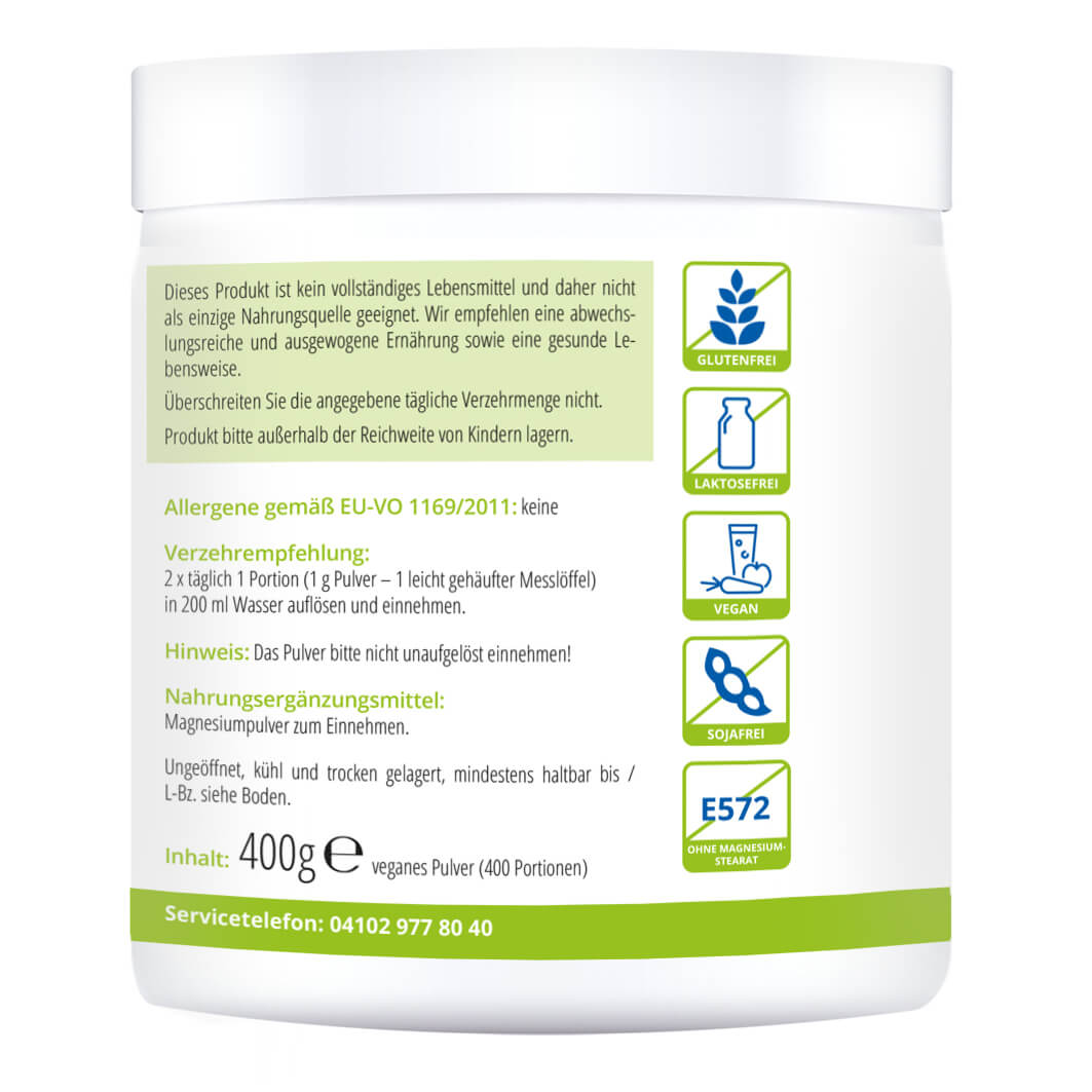 MAGNESIUM TRI-MAGNESIUMDICITRAT Pulver