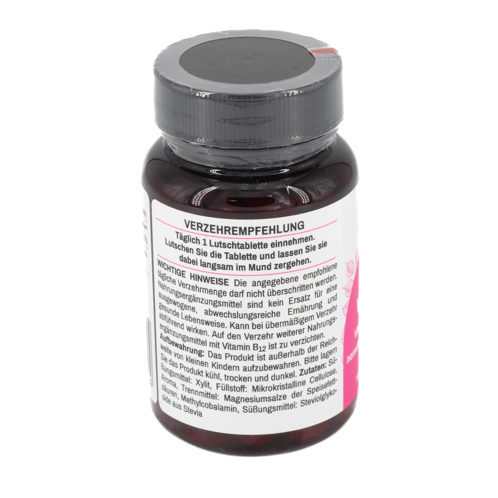 VITAMIN B12 1.000 μg Lutschtabletten vegan
