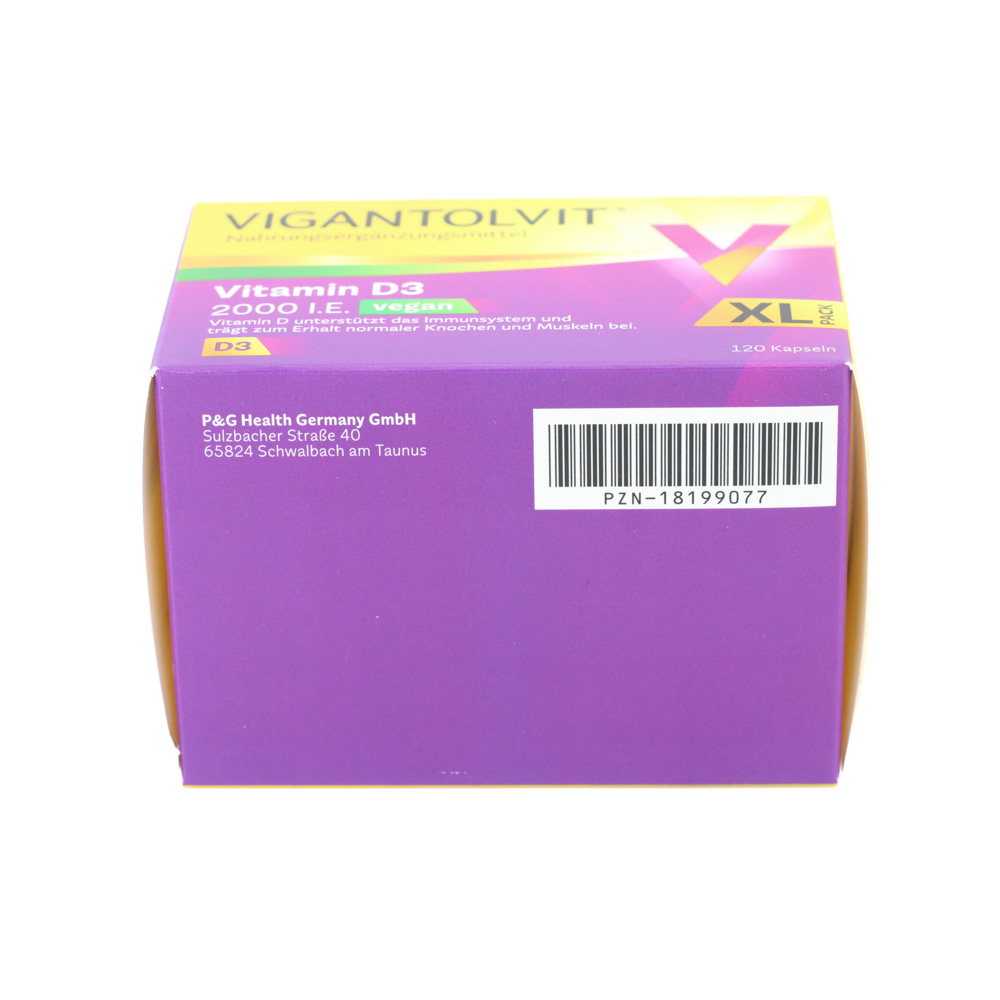 VIGANTOLVIT 2000 I.E. Vitamin D3 vegan Weichkaps.