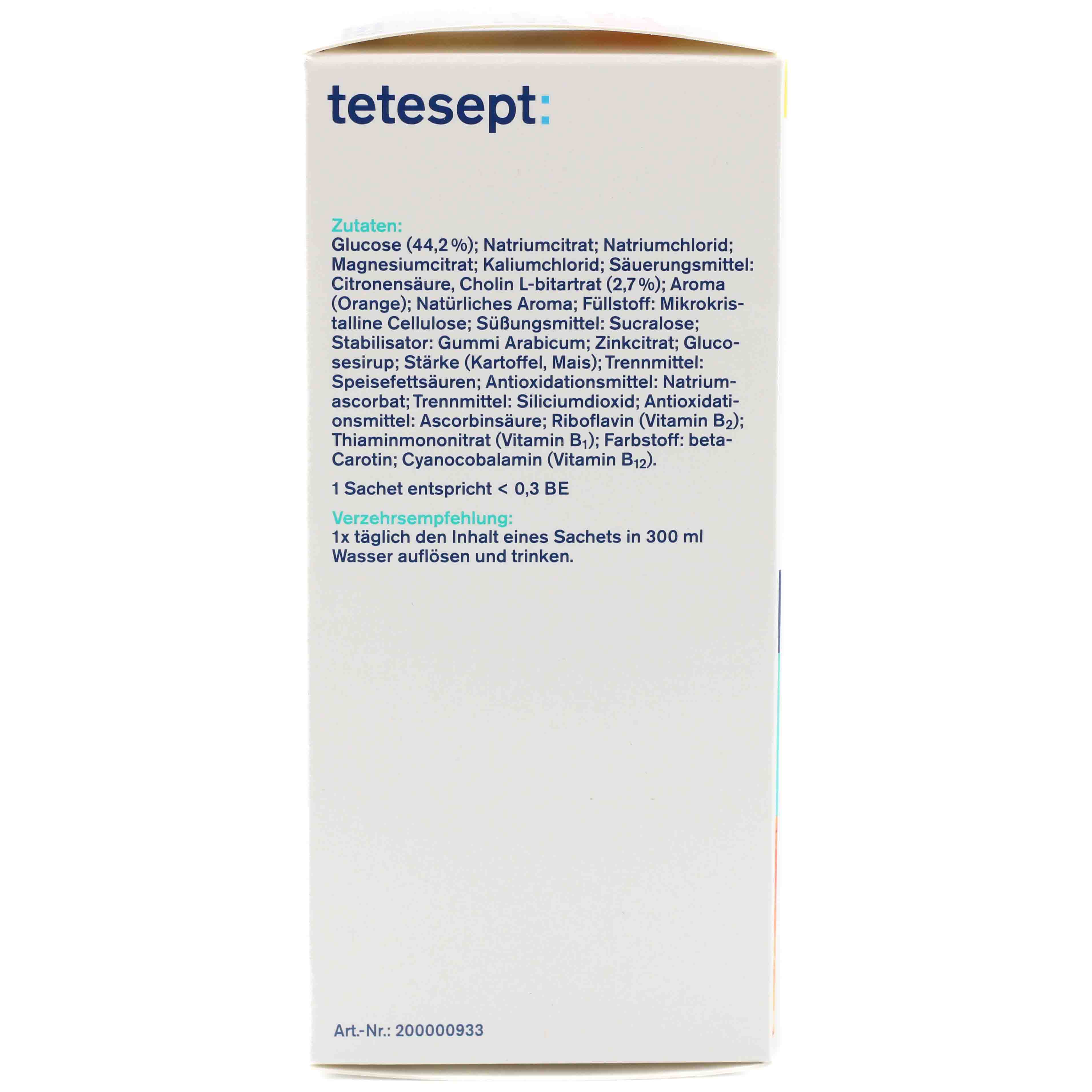 TETESEPT Elektrolyte Intens Pulver