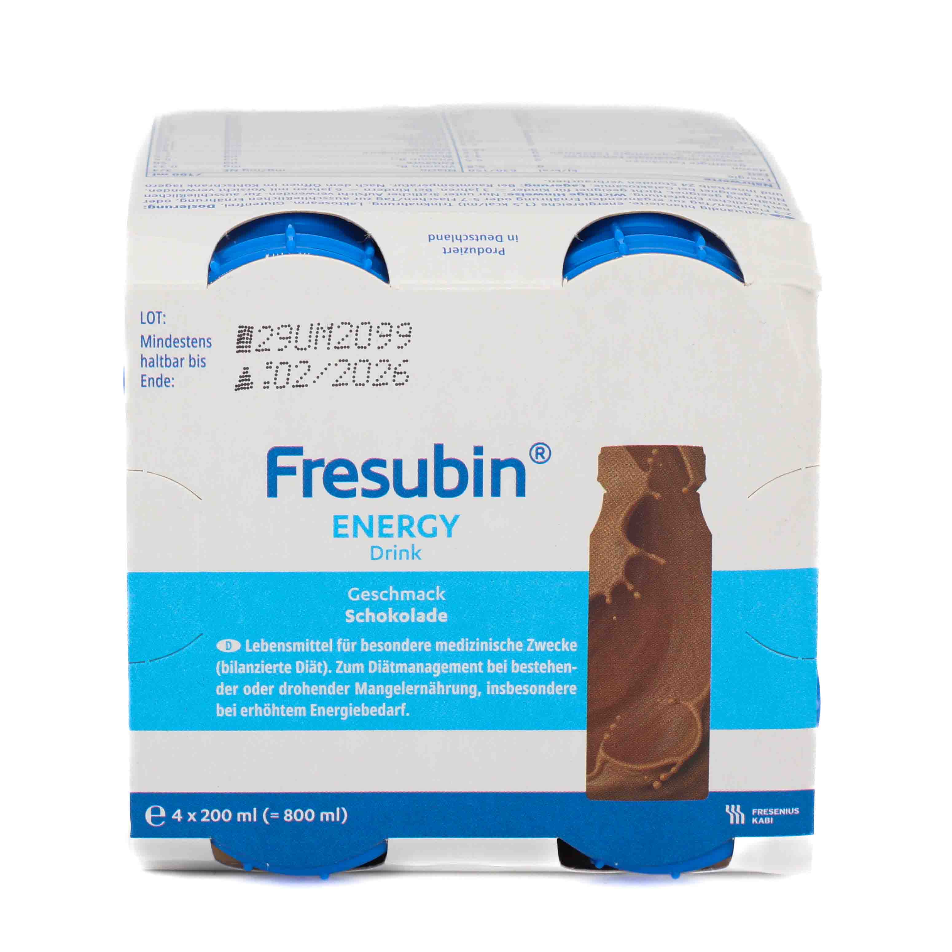 FRESUBIN ENERGY DRINK Schokolade Trinkflasche