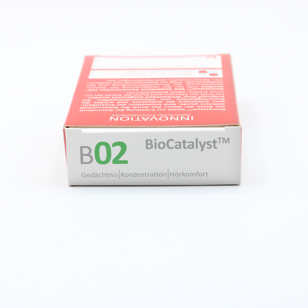 BIOCATALYST B02 Gedächtnis & Konzentration Kapseln
