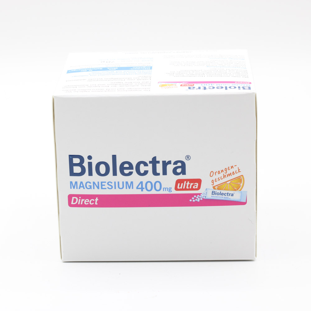 BIOLECTRA Magnesium 400 mg ultra Direct Orange