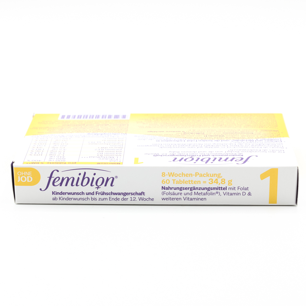 FEMIBION 1 Kinderwunsch+Frühschwangers.o.Jod Tabl.