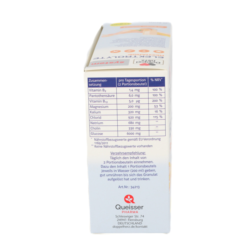 DOPPELHERZ Elektrolyte Recharge system Granulat