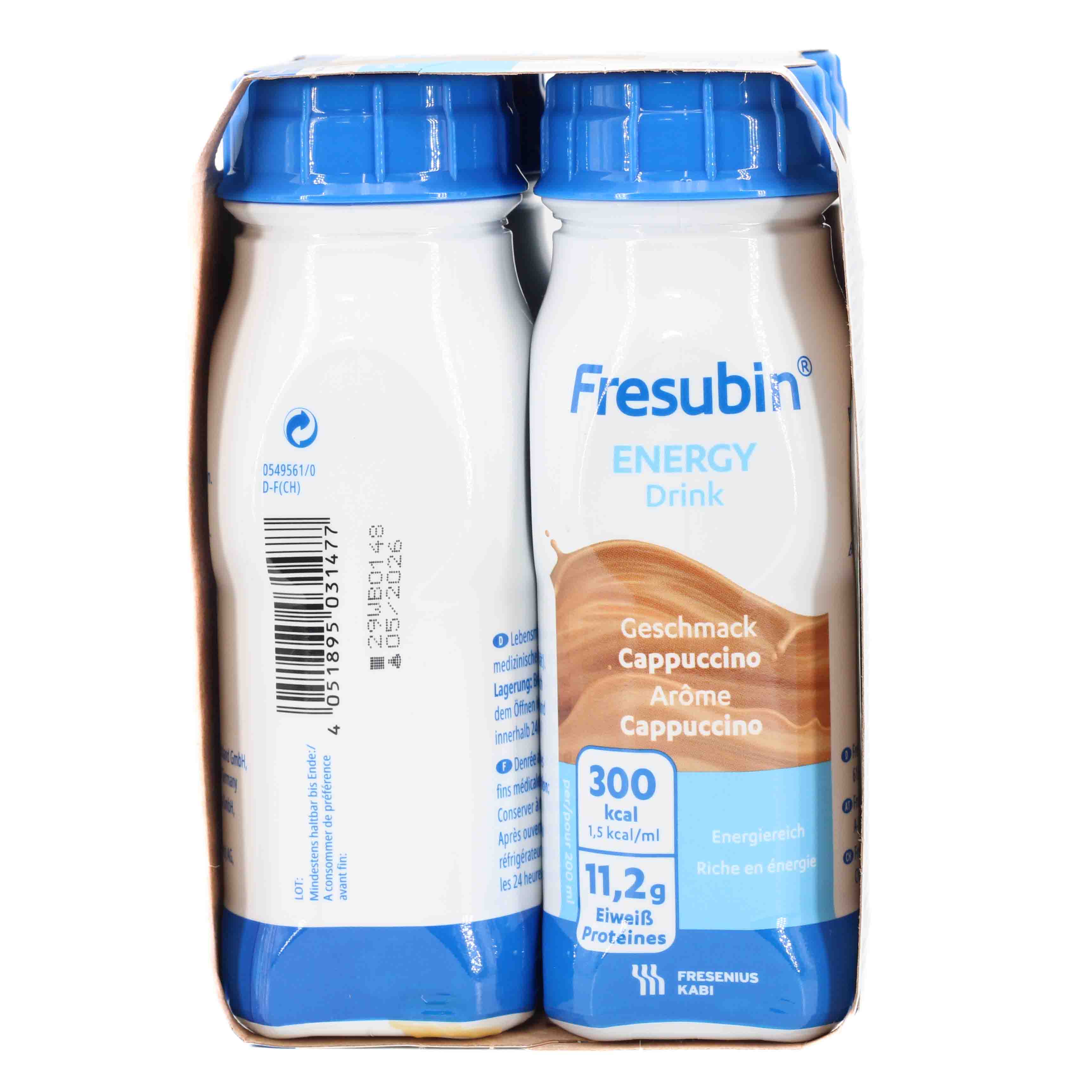 FRESUBIN ENERGY DRINK Cappuccino Trinkflasche