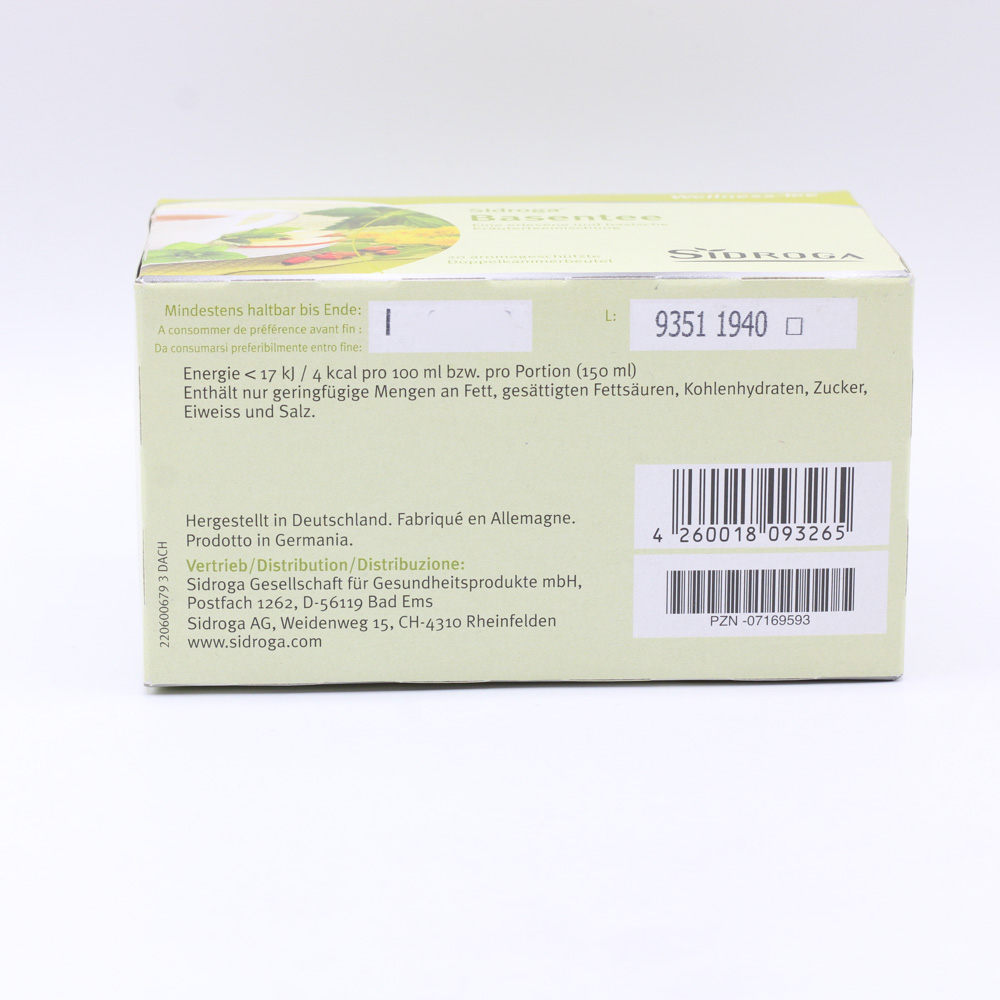 SIDROGA Wellness Basentee Filterbeutel