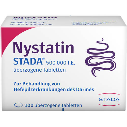 NYSTATIN STADA 500.000 I.E. überzogene Tab.