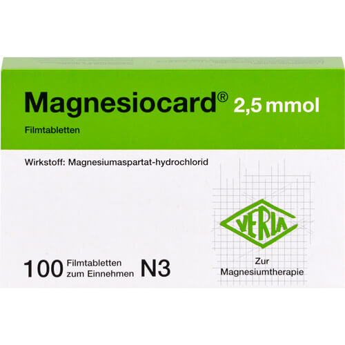 MAGNESIOCARD 2,5 mmol Filmtabletten