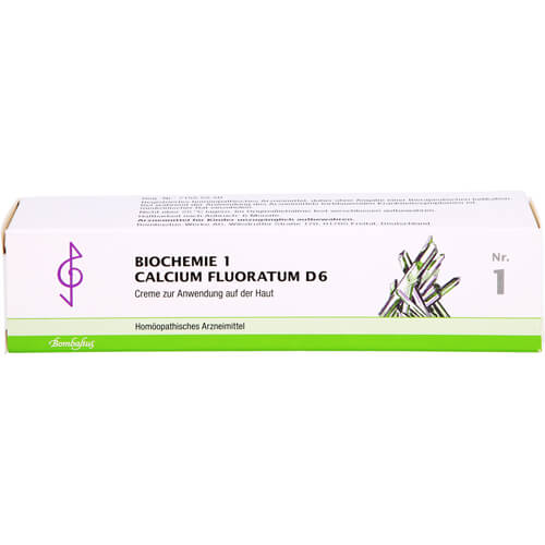 BIOCHEMIE 1 Calcium fluoratum D 6 Creme