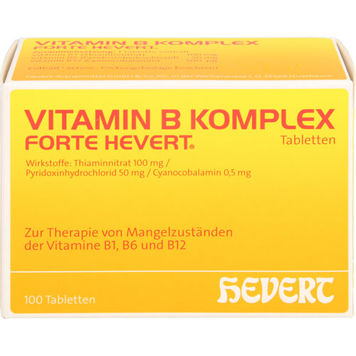 VITAMIN B KOMPLEX forte Hevert Tabletten