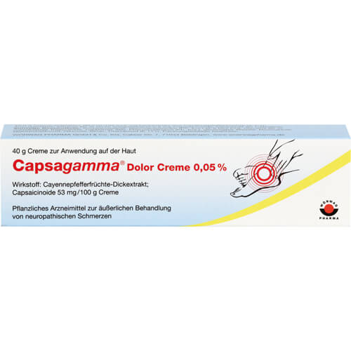 CAPSAGAMMA Dolor Creme 0,05%