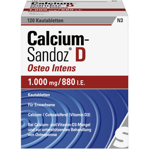 CALCIUM SANDOZ D Osteo intens Kautabletten