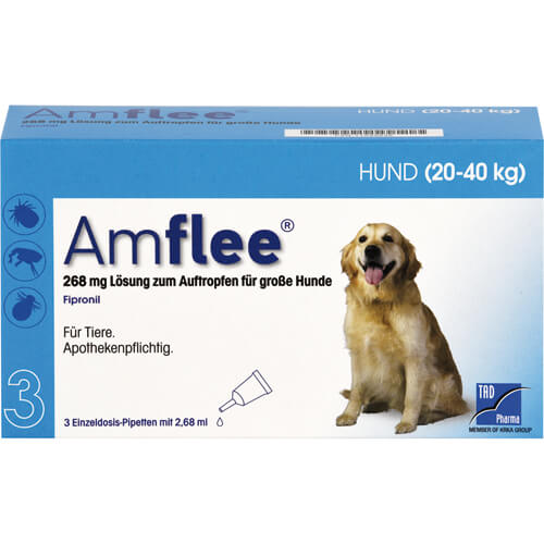 AMFLEE 268 mg Spot-on Lsg.f.große Hunde 20-40kg