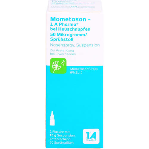MOMETASON 1A Phar.b.Heuschnupfen 50μg/Spr.Stoß 60