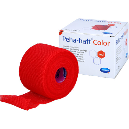 PEHA-HAFT Color Fixierb.latexfrei 6 cmx20 m rot