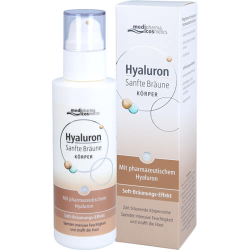 HYALURON SANFTE Bräune Körperpflege Creme