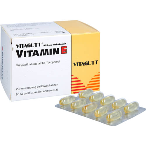 VITAGUTT Vitamin E 1000 Weichkapseln