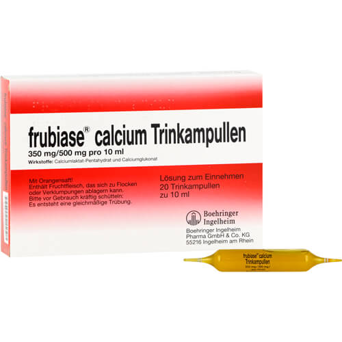 FRUBIASE CALCIUM T Trinkampullen