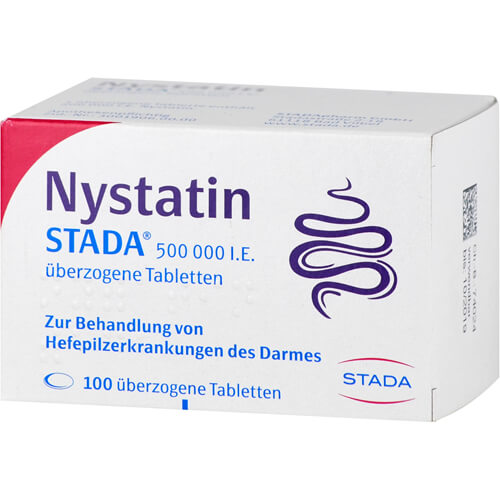 NYSTATIN STADA 500.000 I.E. überzogene Tab.