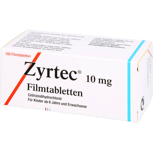 ZYRTEC 10 mg Filmtabletten