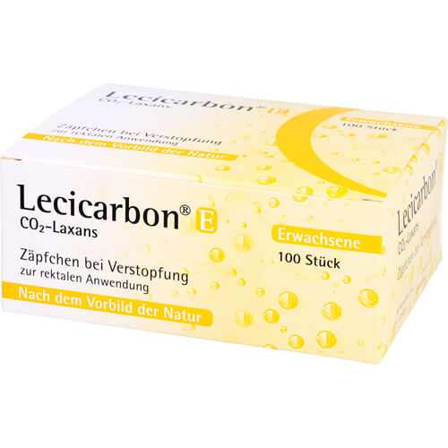 LECICARBON E CO2 Laxans Erwachsenensuppositorien