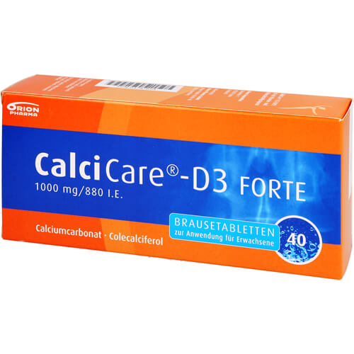CALCICARE D3 forte Brausetabletten