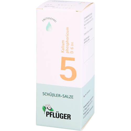 BIOCHEMIE Pflüger 5 Kalium phosphoricum D 6 Tropf.