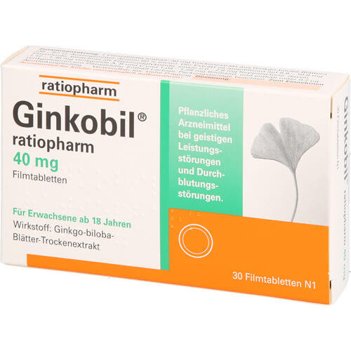 GINKOBIL-ratiopharm 40 mg Filmtabletten