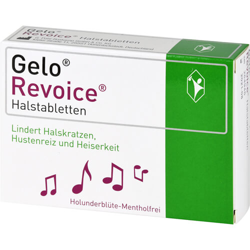 GeloRevoice Halstabletten Holunderblüte - Mentholfrei bei Heiserkeit