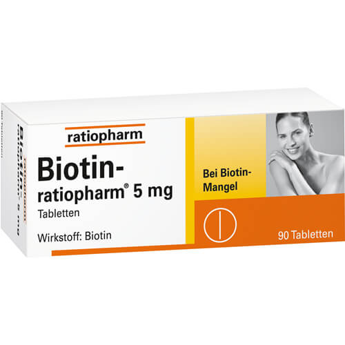 BIOTIN-RATIOPHARM 5 mg Tabletten
