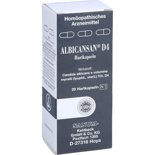 ALBICANSAN D 4 Kapseln