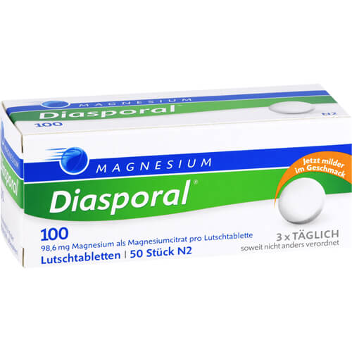 MAGNESIUM DIASPORAL 100 Lutschtabletten