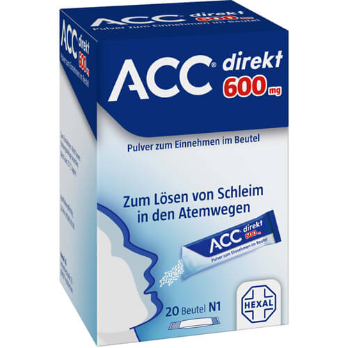 ACC direkt 600 mg Pulver zum Einnehmen im Beutel
