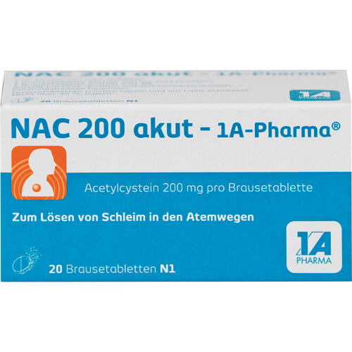 NAC 200 akut-1A Pharma Brausetabletten