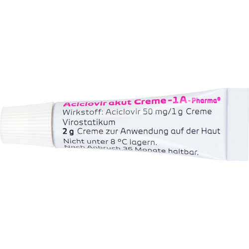 ACICLOVIR akut Creme-1A Pharma
