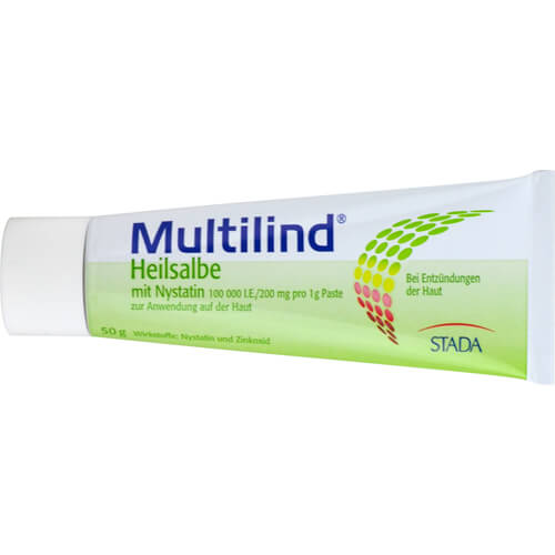 MULTILIND Heilsalbe m.Nystatin u.Zinkoxid