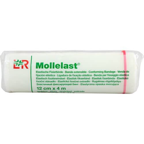 MOLLELAST Binden 12 cmx4 m steril einz.verpackt
